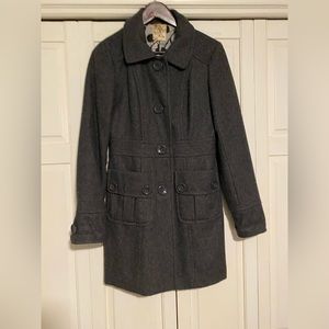 Authentic Tulle wool blend dress coat